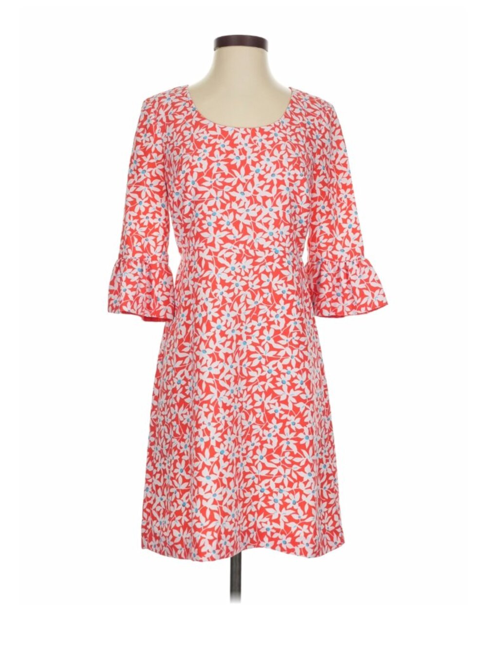 Draper James Red Floral Dress